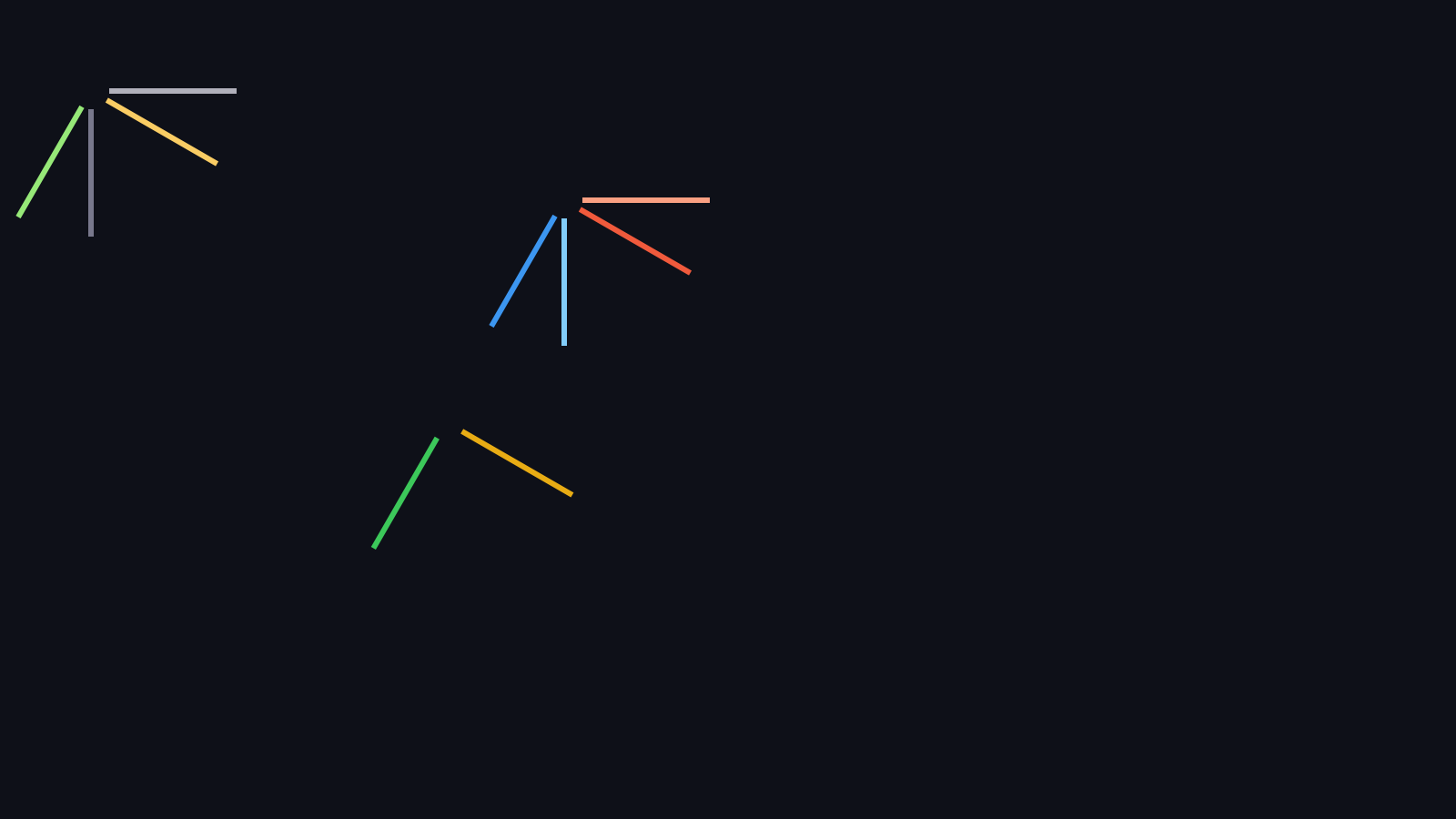 The same frames, Apple render
